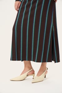 Image 6 of ABITO ARIZONA RIGHE MARRONE