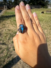 Image 1 of Labradorite Wrapped Ring