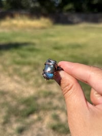 Image 3 of Labradorite Wrapped Ring