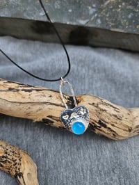 Image 8 of Made to Order in 2 to 3 weeks! - Cornish Heart Necklace - with Chalcedony Gemstone 