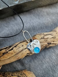 Image 9 of Made to Order in 2 to 3 weeks! - Cornish Heart Necklace - with Chalcedony Gemstone 