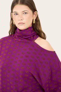 Image 3 of MAGLIA MURIEL MARGHERITA VIOLA