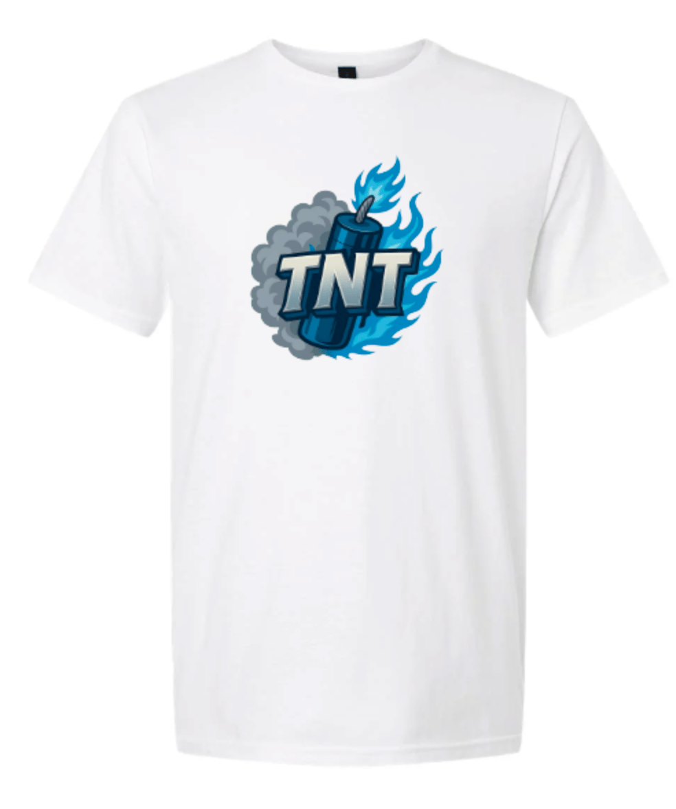 Image of TNT 2025/white tee/adult/front only