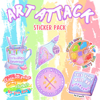 Art Attack Sticker Pack