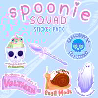 The Spoonie Squad Sticker Pack