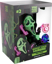 Image 1 of YouTooz Exclusive Ghost Face Lounging Vinyl Figure 