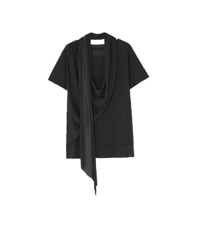 Image 4 of Scarfed T-shirt Charcoal