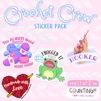 Crochet Crew Sticker Pack