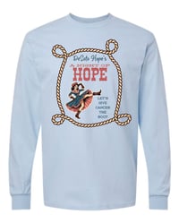 Give Cancer the Boot- T-shirt (longsleeve)