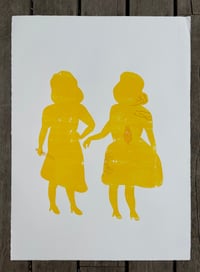 Image 2 of The Yellow Ladies with knife