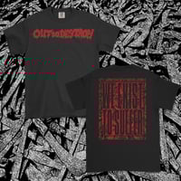 Image 1 of OUT TO DESTROY - LOGO SHIRT