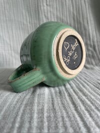 Image 3 of Handmade Blue Seafoam Mug