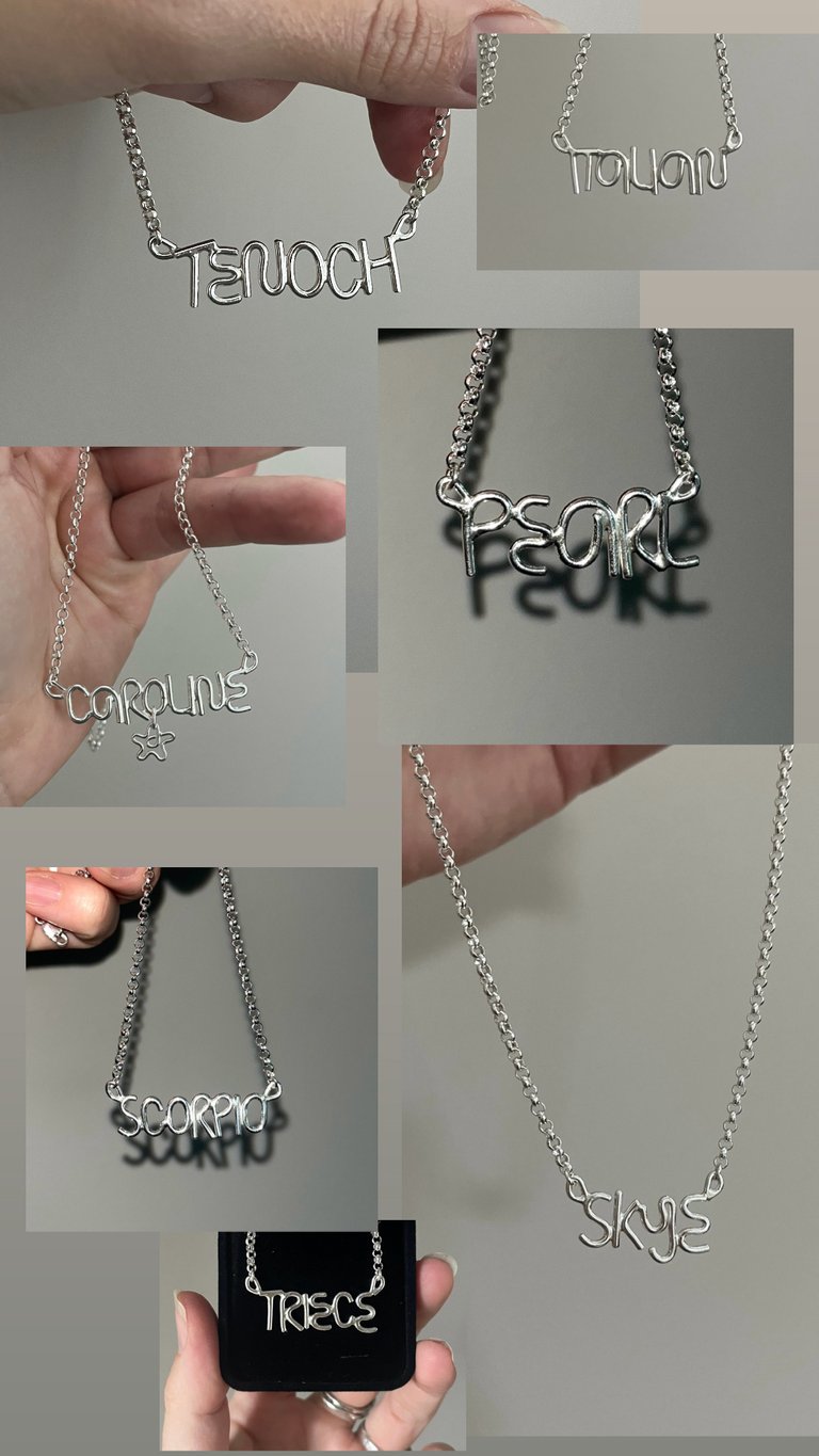 Wiry Custom Necklace Image 2