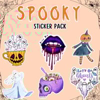 Image 1 of The Spooky Sticker Pack