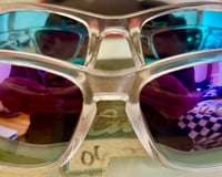 Image 3 of Raised Fist Polarized Sunglasses (Purple)