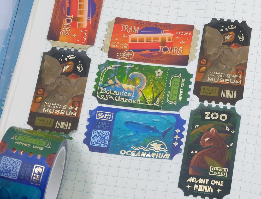 City Pass - Washi Tape