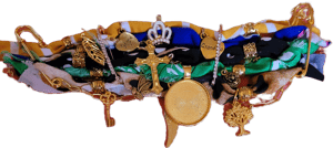 Image of Stacked Distressed Treasure Wristlet