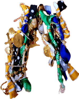 Image of Stacked Distressed Treasure Wristlet