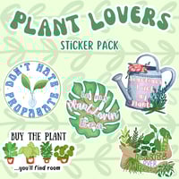 Image 1 of The Plant Lovers Sticker Pack
