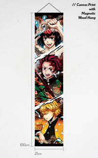 Demon Slayer Canvas Print 鬼滅の刃掛油畫布