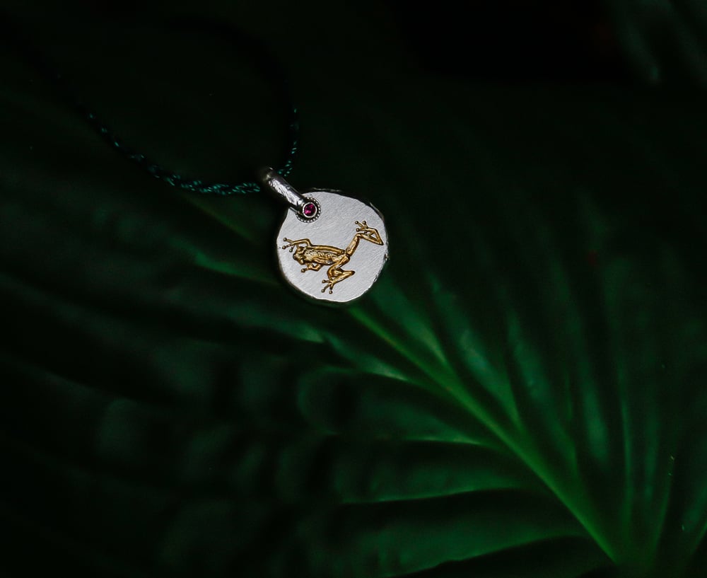 Image of Frog Pendant 