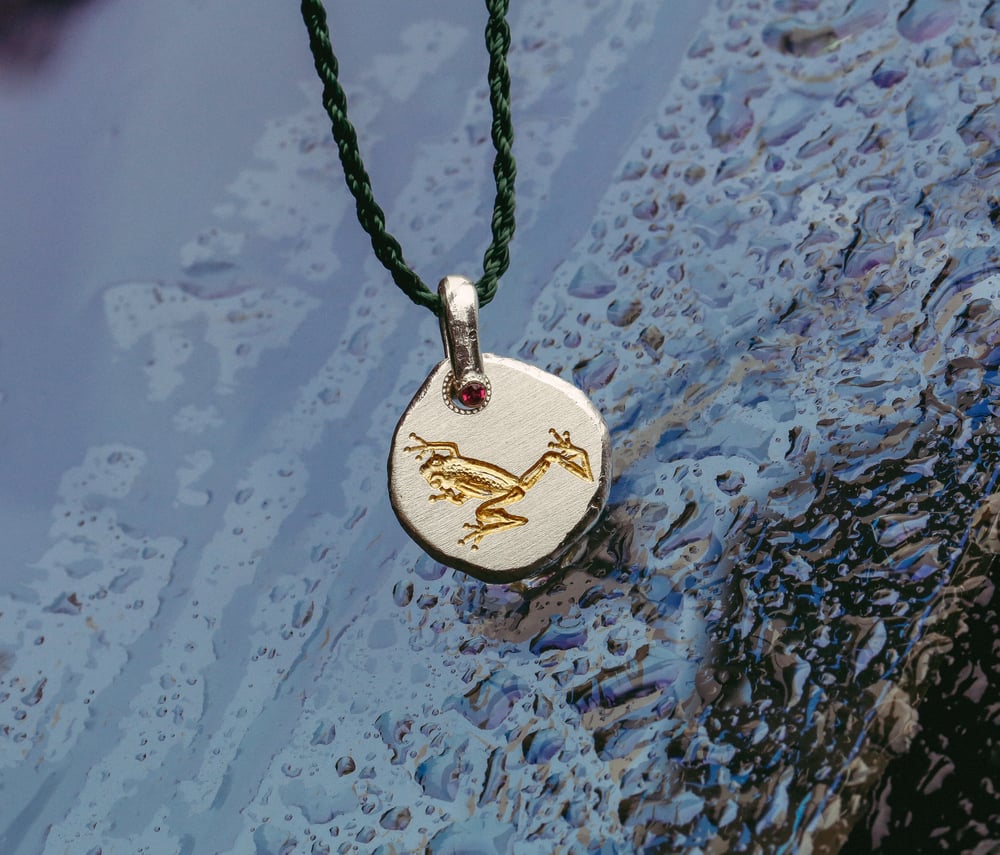 Image of Frog Pendant 