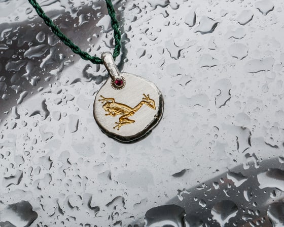 Image of Frog Pendant 