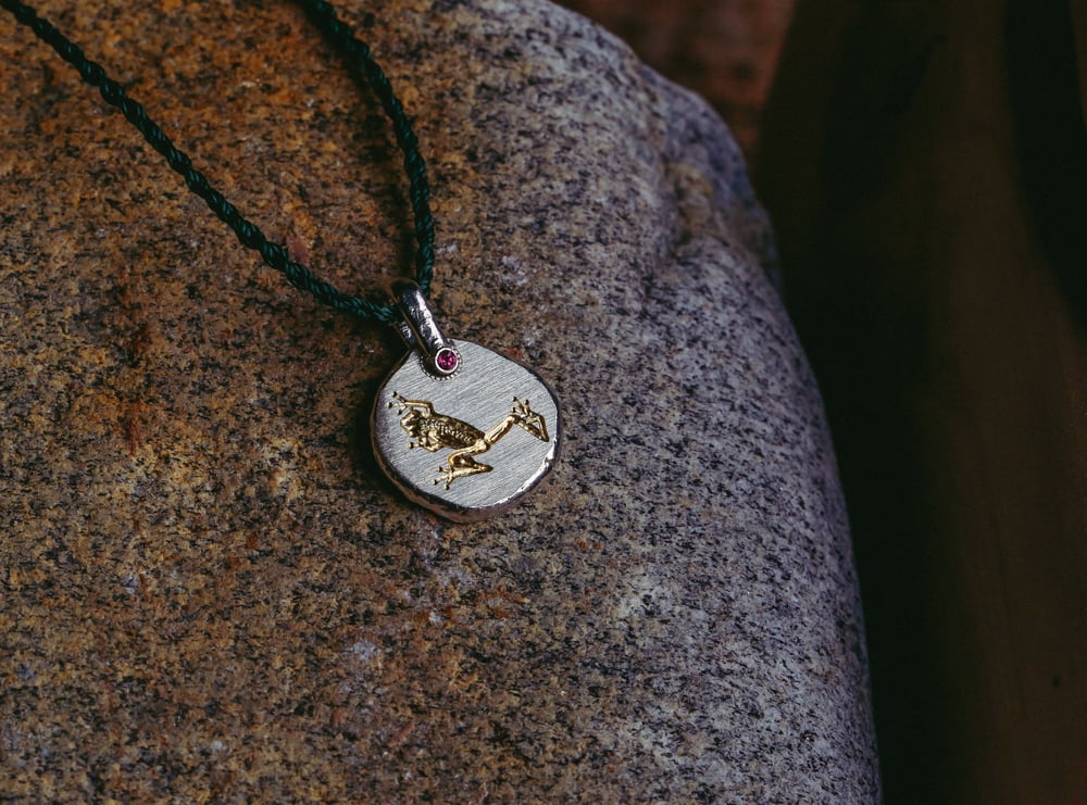 Image of Frog Pendant 