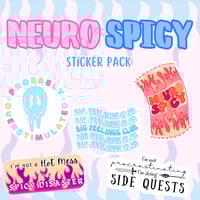 Image 1 of NeuroSpicy Sticker Pack