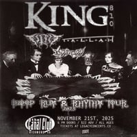 Distress supporting King 810 at Canal Club - November 21st