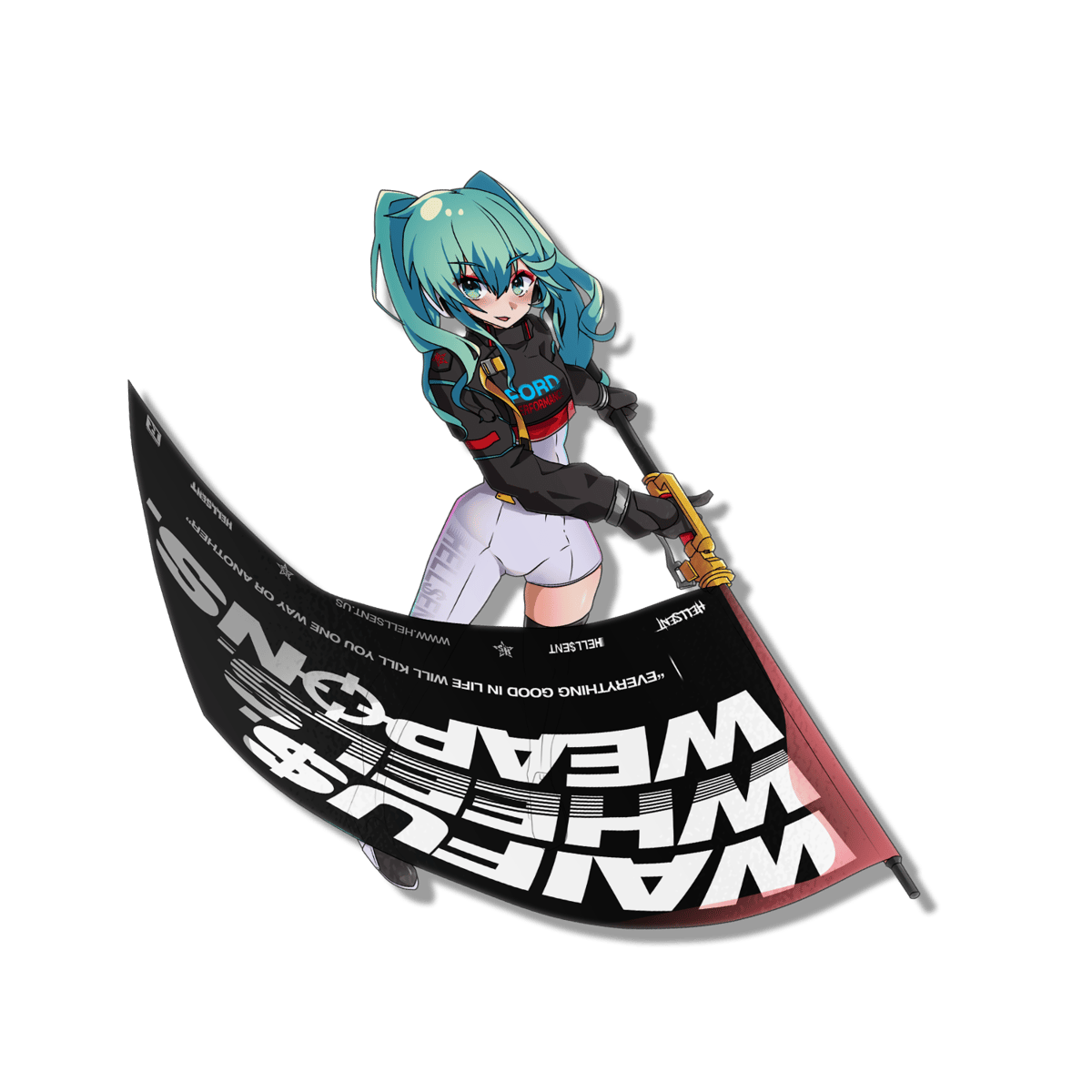Image of Racing Hatsune Miku Sticker