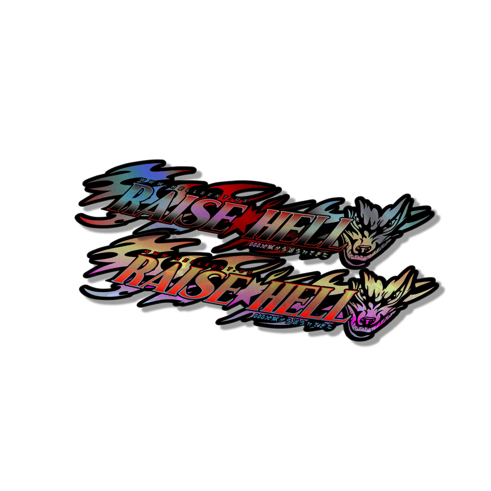 Image of Raise Hell Club Sticker