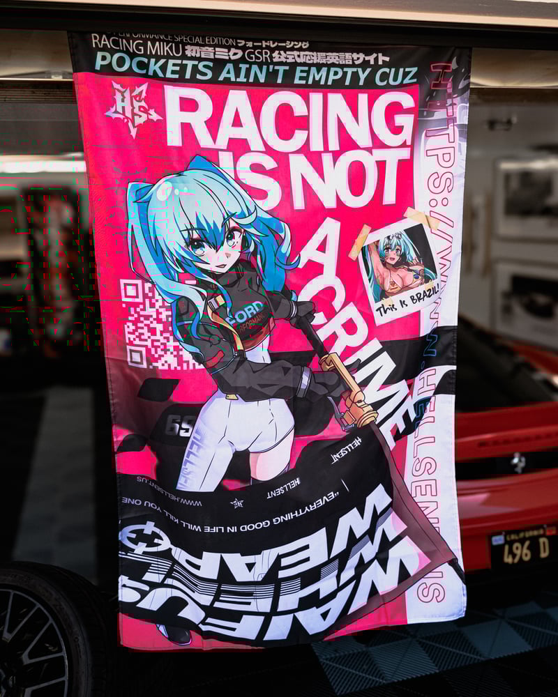 Image of Racing Hatsune Miku Flag