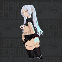 Image 3 of @usagi_daydreams Goth Frieren Waifu