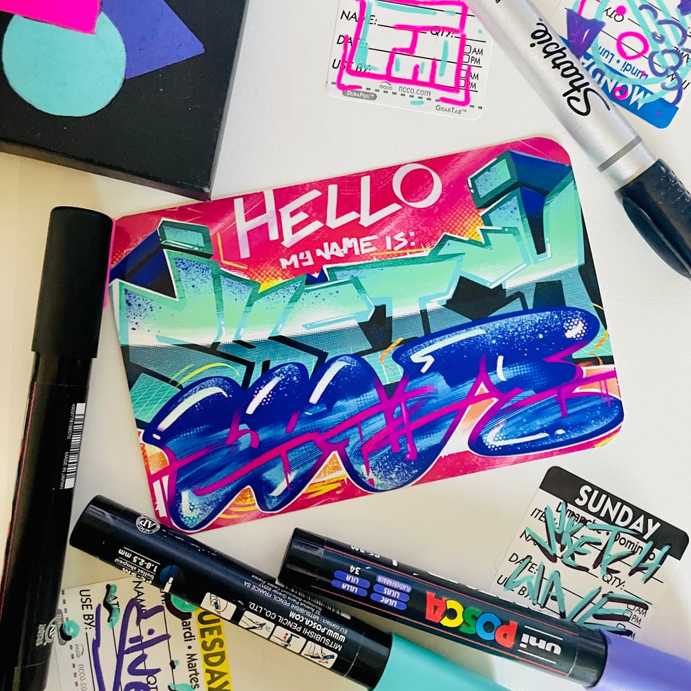 Image of Hello! Mini Print