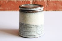 Image 1 of Lidded jar – winter woods