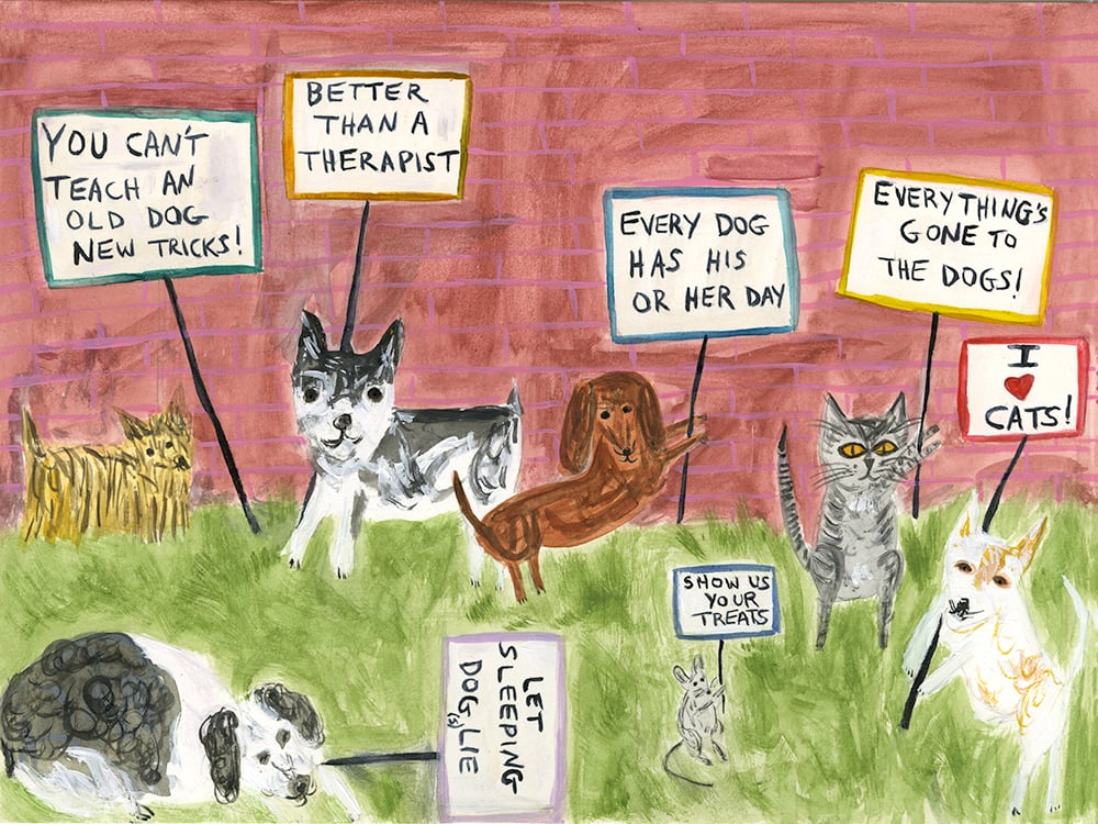 Image of Dog Days - limited edition print