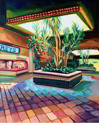 Tiled Mall by Sari Shryack - Original Painting
