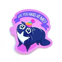 Image 1 of "Are You Mad at Me" sticker