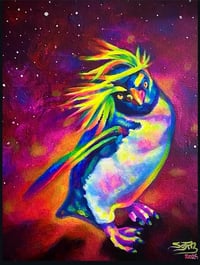 Rainbow Penguin Fridge Magnet