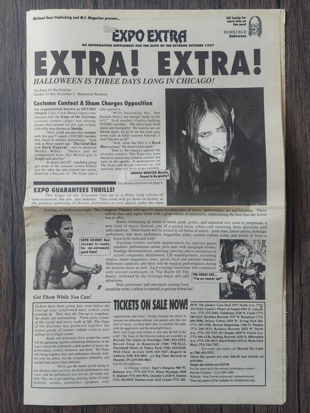 Expo of the Extreme - October 1997 "The Expo Extra"