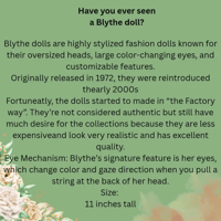 Image 1 of Blythe Dolls