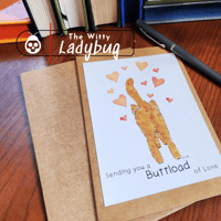 Image 2 of Buttload of Love Greeting Card