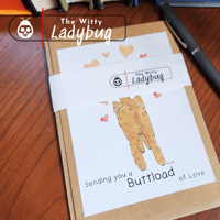 Image 3 of Buttload of Love Greeting Card