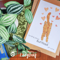 Image 4 of Buttload of Love Greeting Card