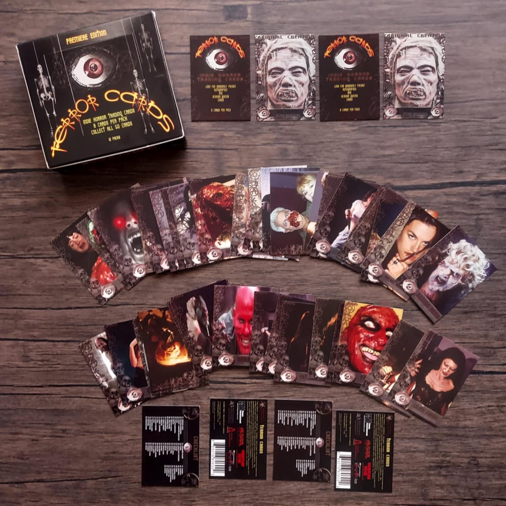 2004 Terror Cards Indie Horror Trading Cards - Premiere Edition (Full Set)