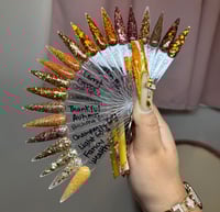 Image 1 of Fall Glitter Acrylics ( singles)