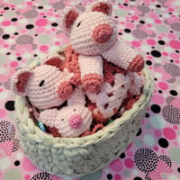 Image 2 of Baby crochet basket Gift
