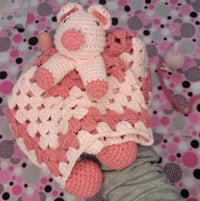 Image 4 of Baby crochet basket Gift