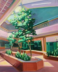 Mall Foliage by Sari Shryack - Original Painting